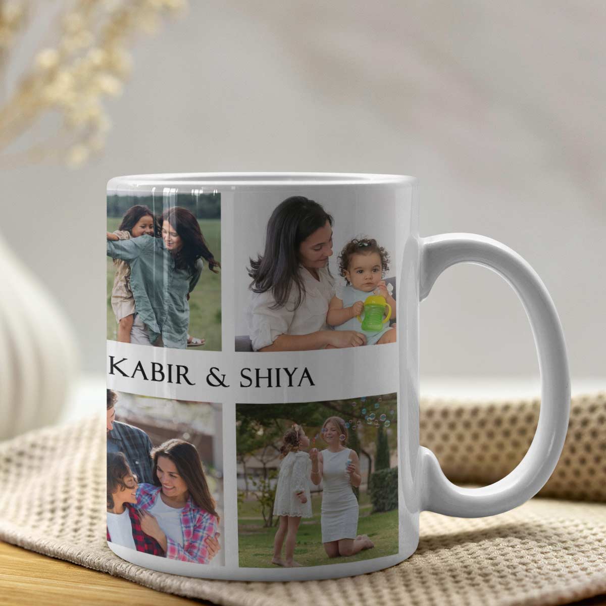 Personalized Photo With Name Coffee Mug For Mom-2