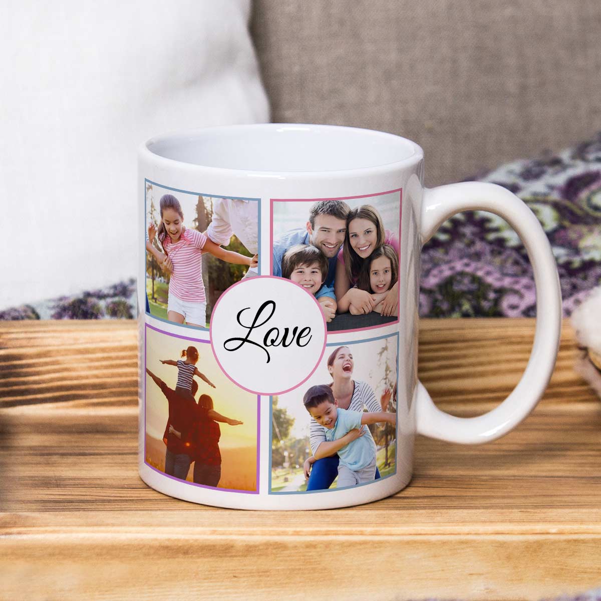 Personalized Love Photo Family Coffee Mug For Couples-2