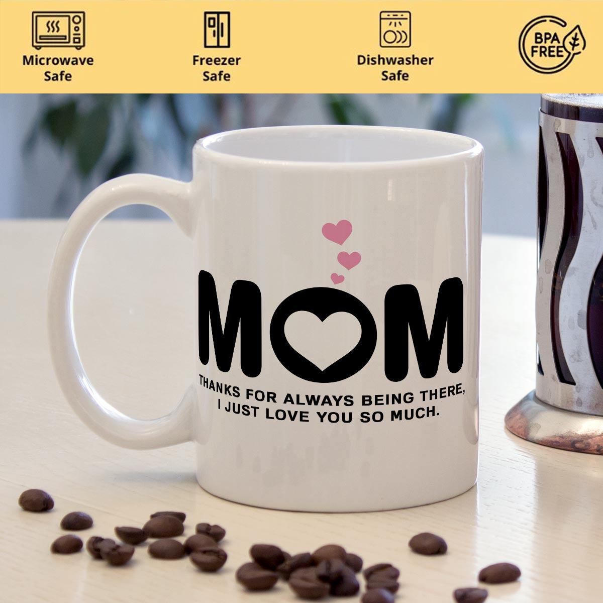 Personalized Photo Family Coffee Mug For Maa-2