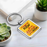 You Will always be My Person Square Metal Keychain