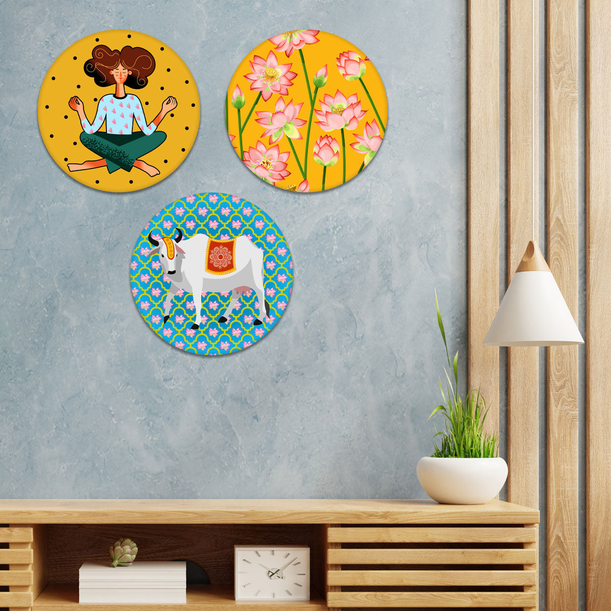 At Peace Wall & Table top Decor Trio-2