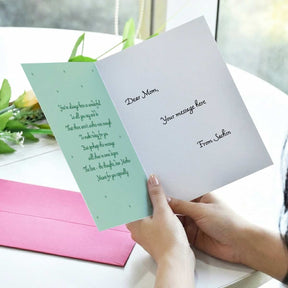Customized We Love You Mom Greeting Card Gift For Mother's Day, Birthday_2
