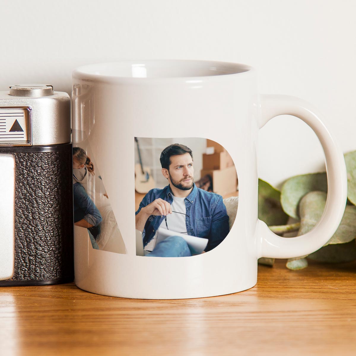 Large Personalized Coffee Mugs for Men - Definition of a Dad or Grandpa