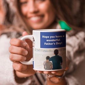 Personalised Wonderful Father's Day Coffee Mug