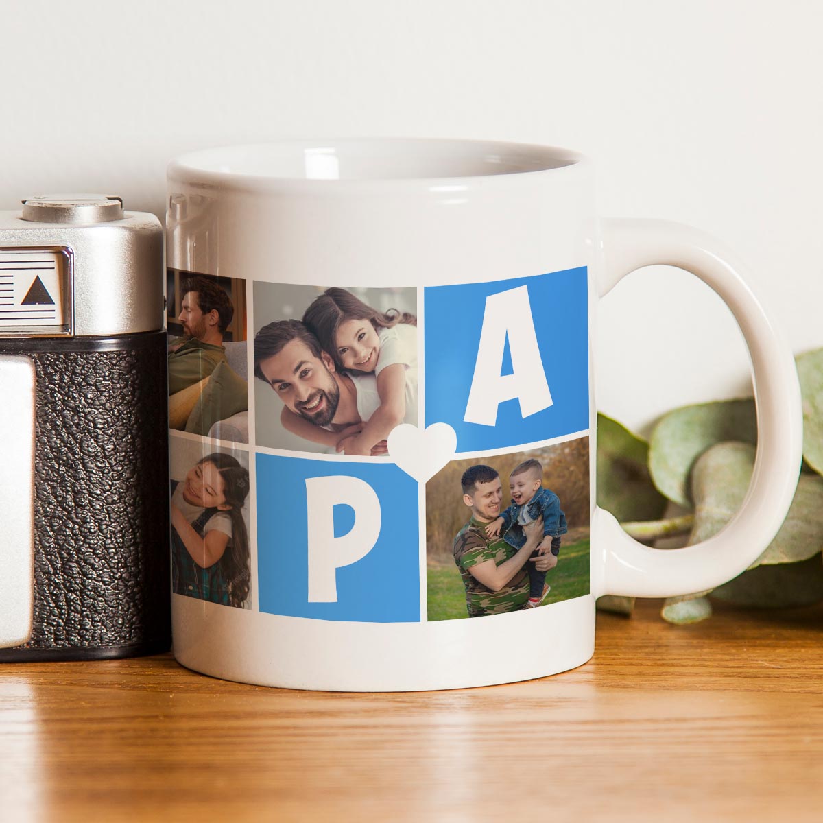 Personalised Papa Coffee Mug-1