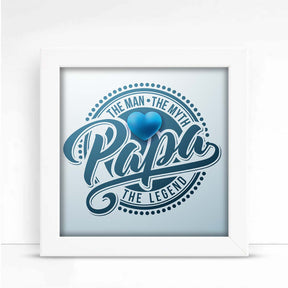 The Legend - Papa Poster Frame