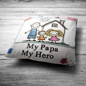 My Papa My Hero Cushion