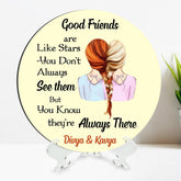 Customized MDF Plate Gift for Friendship Day