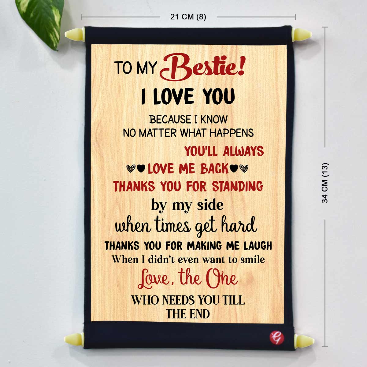 To my Bestie Scroll