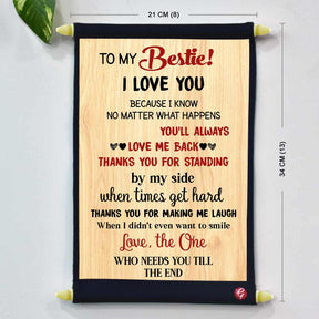 To my Bestie Scroll