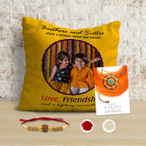 Customized Brother & Sister Love & Friendship Cushion