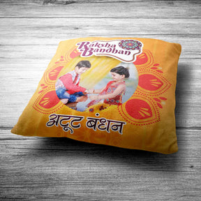 Personalised Rakshabandhan Atut Bandhan Cushion