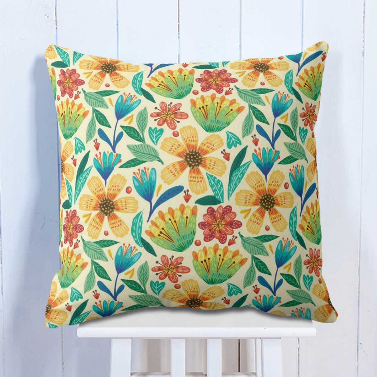 Floral Cushion (Set of 3)