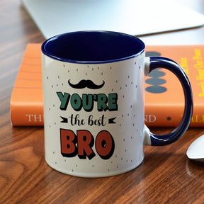 You are the Best Bro Colored Coffee Mug