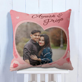 Personalized Heart Cushion