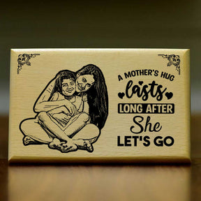 Personalized Engraved Wooden Photo Frame Gift for Mom
