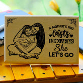 Personalized Engraved Wooden Photo Frame Gift for Mom