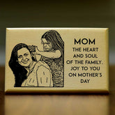 Personalized Mother's Day Engraved Wooden Photo Frame