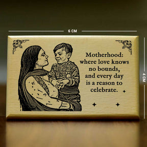 Personalized Engraved Wooden Photo Frame For Mother/mom