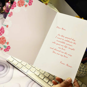Personalized Mom Photo & Message Greeting Card Gift For Mother_2