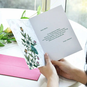 Customized Happy Mother's Day Photo Greeting Card Gift For Mom