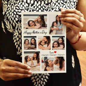 Personalised Happy Mother's Day Photo Greeting Card Gift For Mom_1