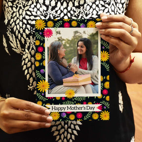 Customized Best Mom Ever Photo Greeting Card Gift For Mother's Day_1