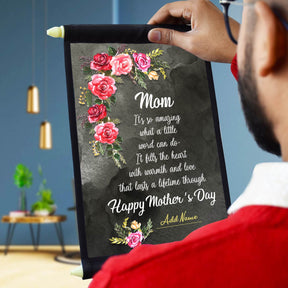 It's Amazing Mom Mothers Day Gift Satin Scroll