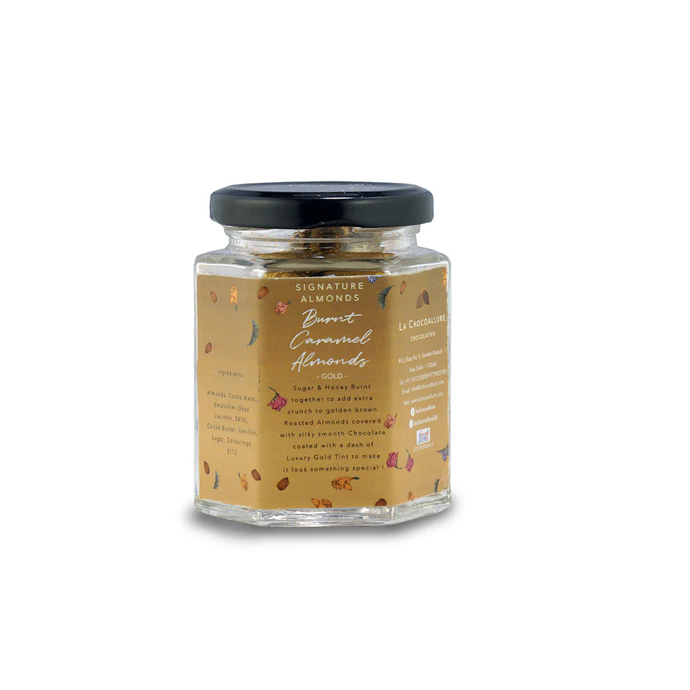 Burnt Caramel Almonds(Gold)