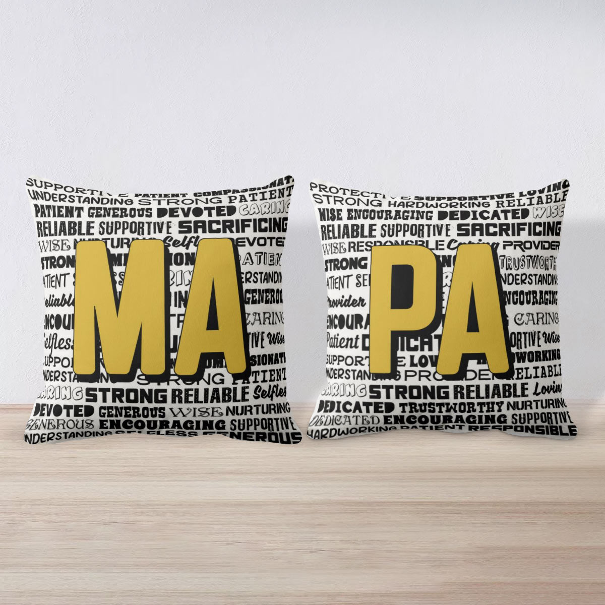 "Maa and Paa" Cushion