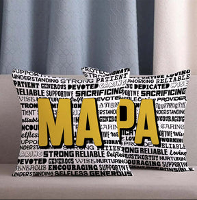 "Maa and Paa" Cushion