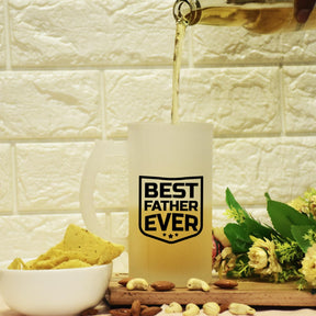 Best Ever Father Frosted Beer Mug