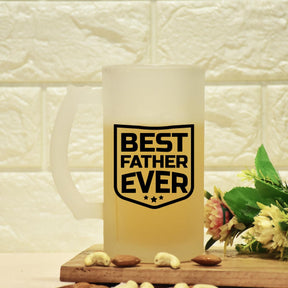 Best Ever Father Frosted Beer Mug