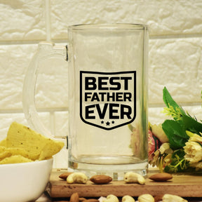 Best Ever Father Frosted Beer Mug