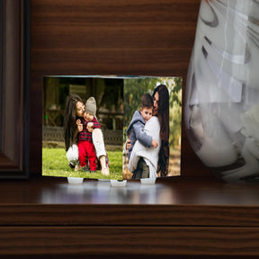 Personalized Mini Cube Photo Lamp for Mom