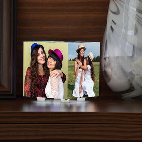 Personalized Mini Cube Photo Lamp for Sister