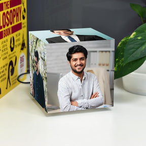 Personalized Mini Cube Photo Lamp for Brother