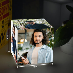 Personalized Mini Cube Photo Lamp for Brother