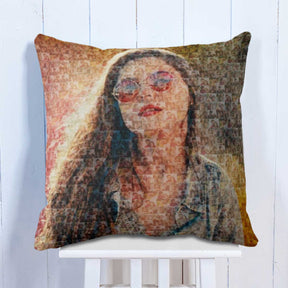 Mosaic Cushion - Colored