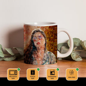 Mosaic Coffee Mug - Colored-3