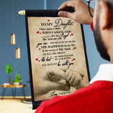 I Love You my Daughter, love dad Satin Scroll