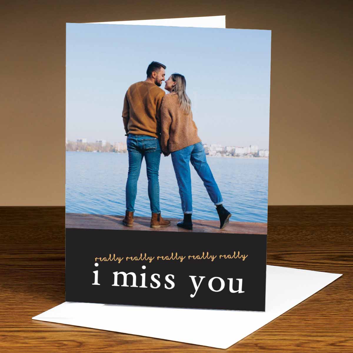 Really I Miss You Greeting Card