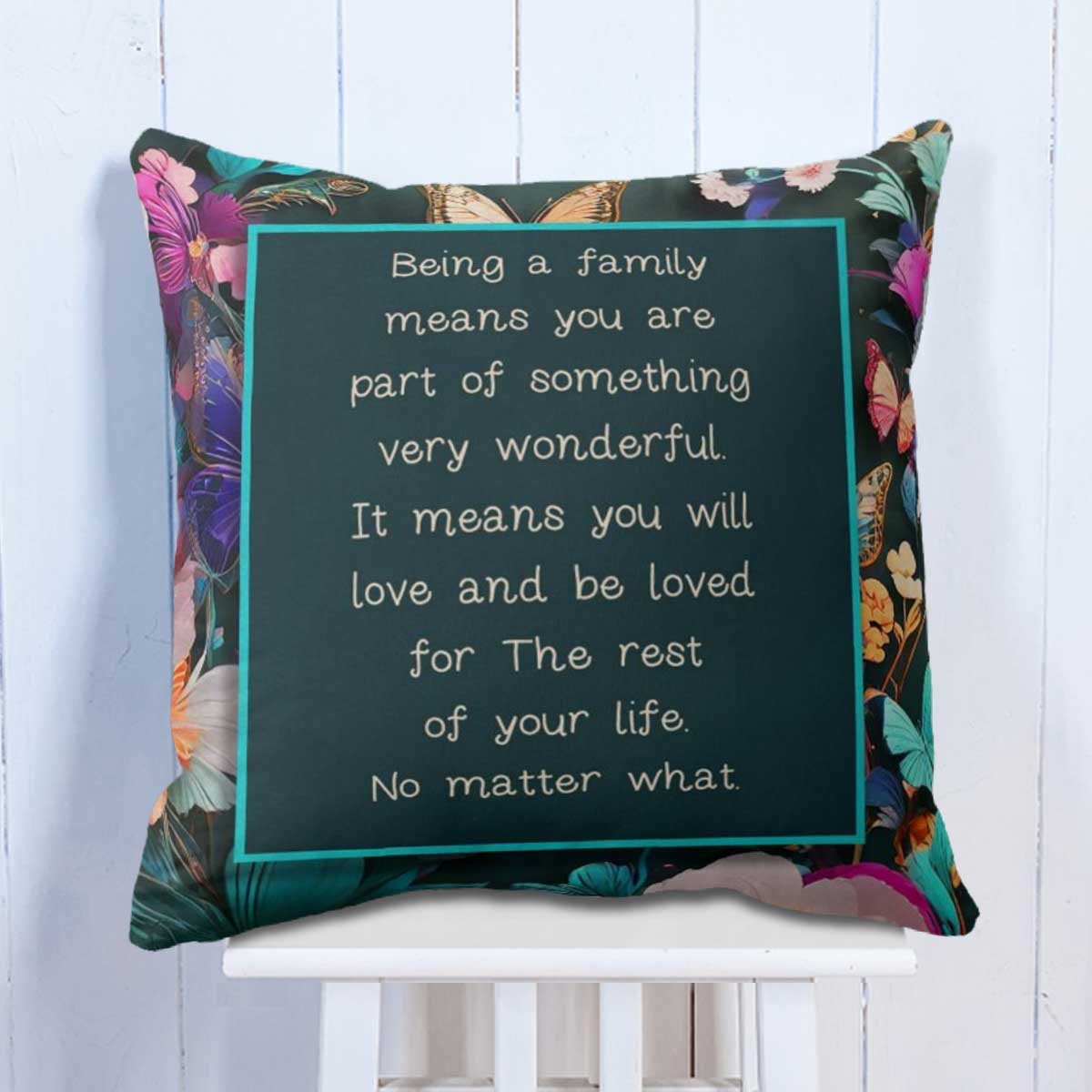 Being A Family Cushion Gift