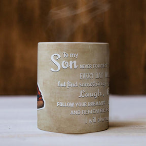 Personalised To my Son Ceramic Coffee Mug