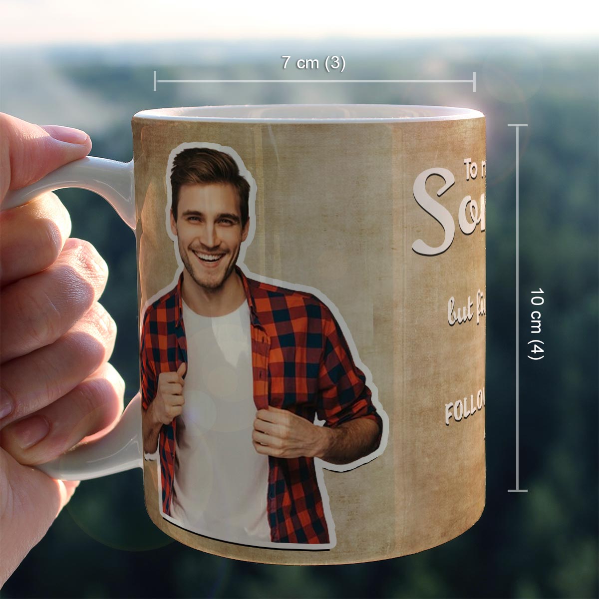 Personalised To my Son Ceramic Coffee Mug