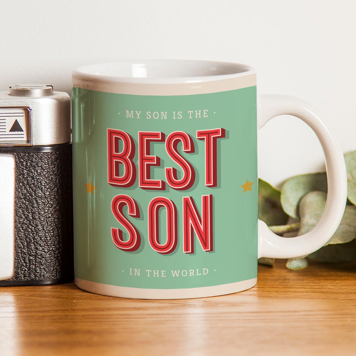 Best Son in the World Ceramic Coffee Mug