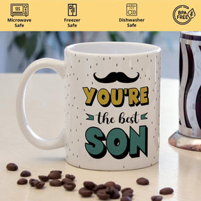 You are the Best Son Ceramic Coffee Mug