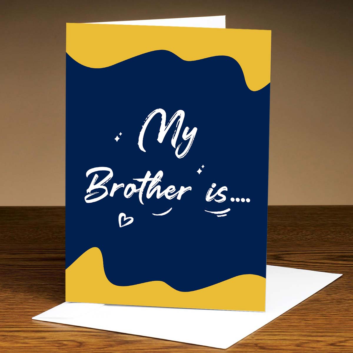 My Brother Is Card