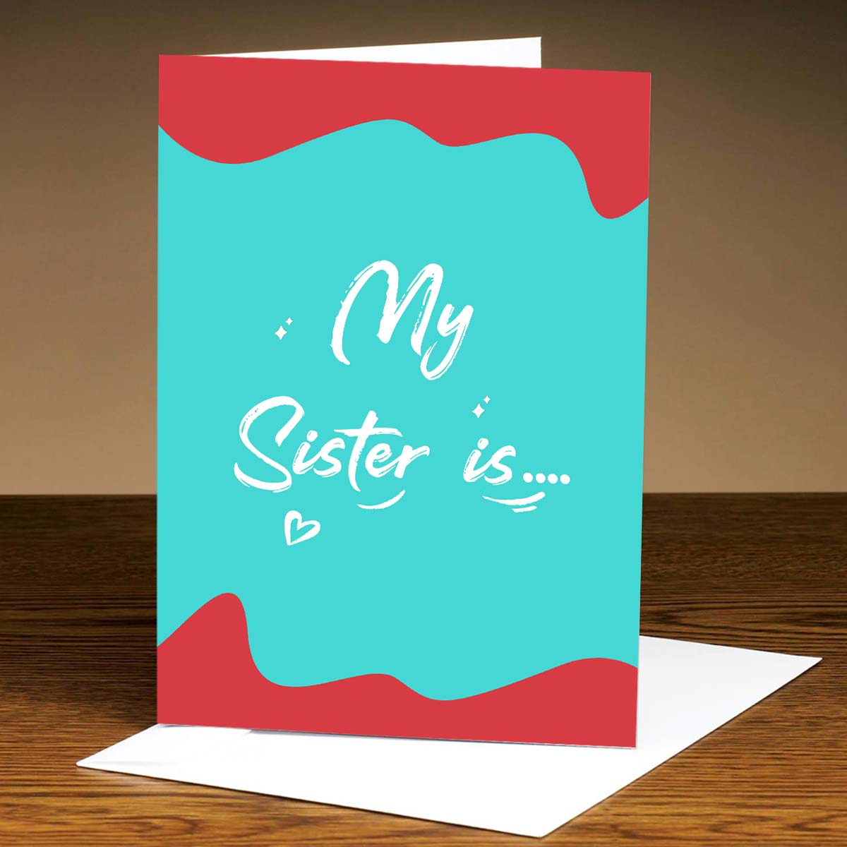 My Sister Is Card