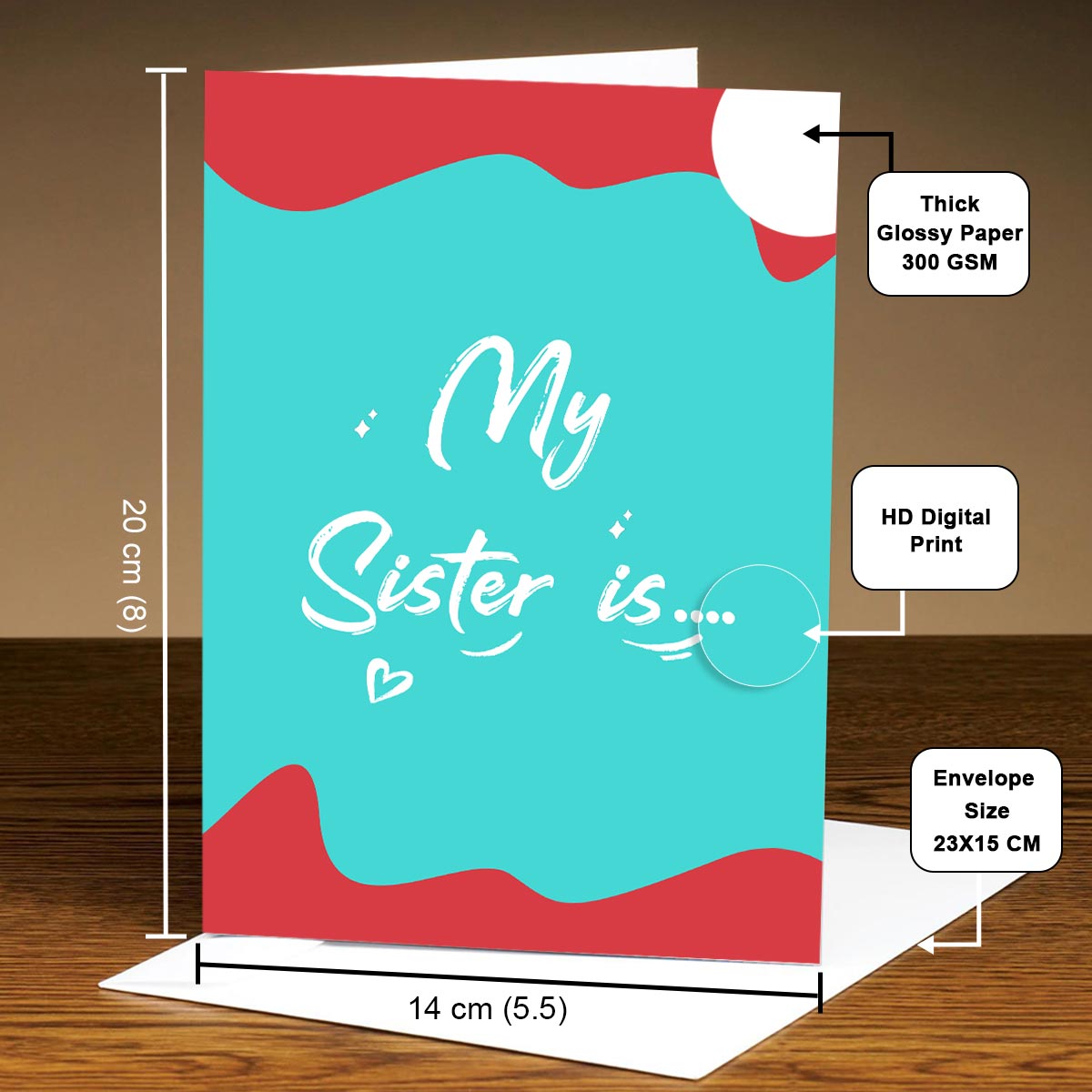 My Sister Is Card